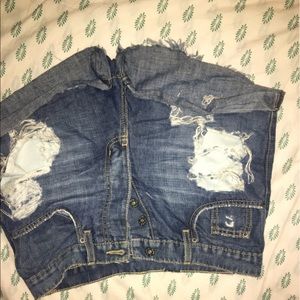 Carmar denim shorts